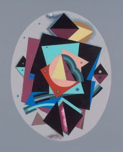 Alun Leach-Jones
'Oval #5'
2015
acrylic on canvas
52 x 42 cm 