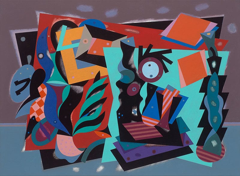 Alun Leach-Jones
'Coastwise Lights #4'
2009
acrylic on canvas
72 x 97 cm