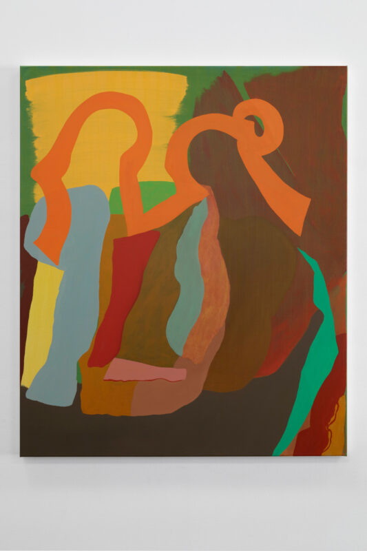 Tonee Messiah 'Shard' 2023 oil on polycotton 122 x 102 cm