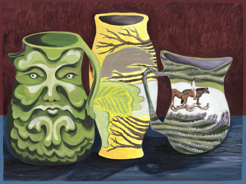 Tai Snaith 'Three stories of Spring (Bundanon)' 2024 oil on linen, unframed 92 x 122 cm $7,200