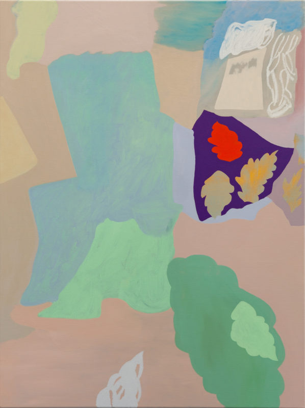 Tonee Messiah 'Bobbing on the sly' 2022 oil on canvas 102 x 76 cm SOLD