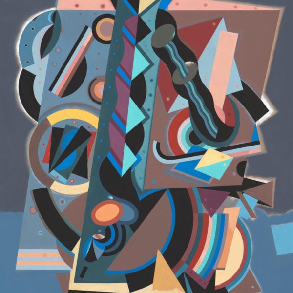 Alun Leach-Jones 'The Country Beyond the Stars #2' 2017 Acrylic on canvas 122 x 97 cm $15,900