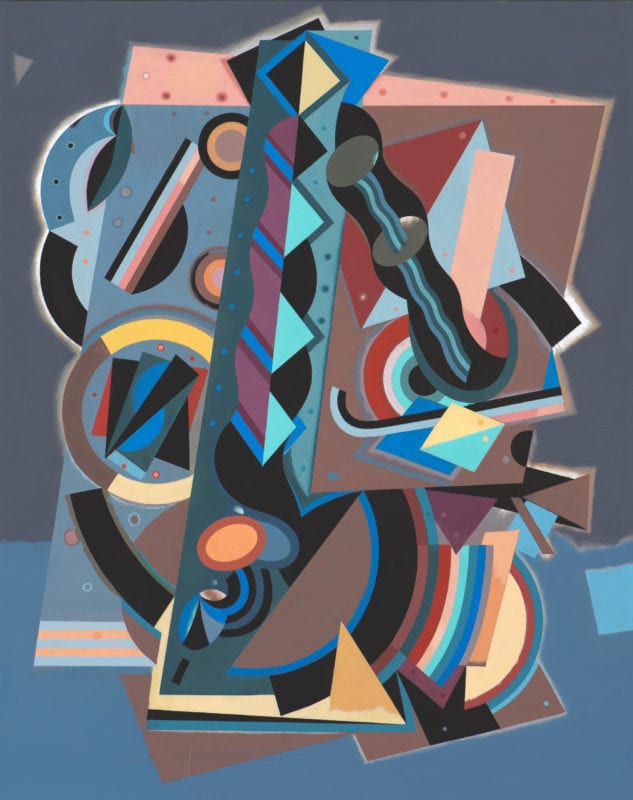 Alun Leach-Jones 'The Country Beyond the Stars #2' 2017 Acrylic on canvas 122 x 97 cm $15,900