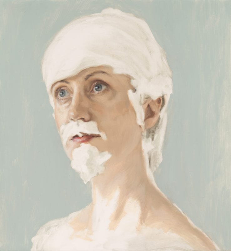 Celeste Chandler 'Heroic Painting 11' 2016 Oil on linen 66 x 61 cm