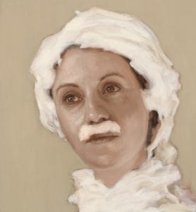Celeste Chandler 'Heroic Painting 15' 2016 Oil on linen 66 x 61 cm
