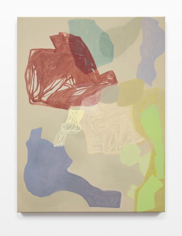 Tonee Messiah 'Moulding All Possibilities' 2025 oil on poly cotton 102 x 76 cm $4,000