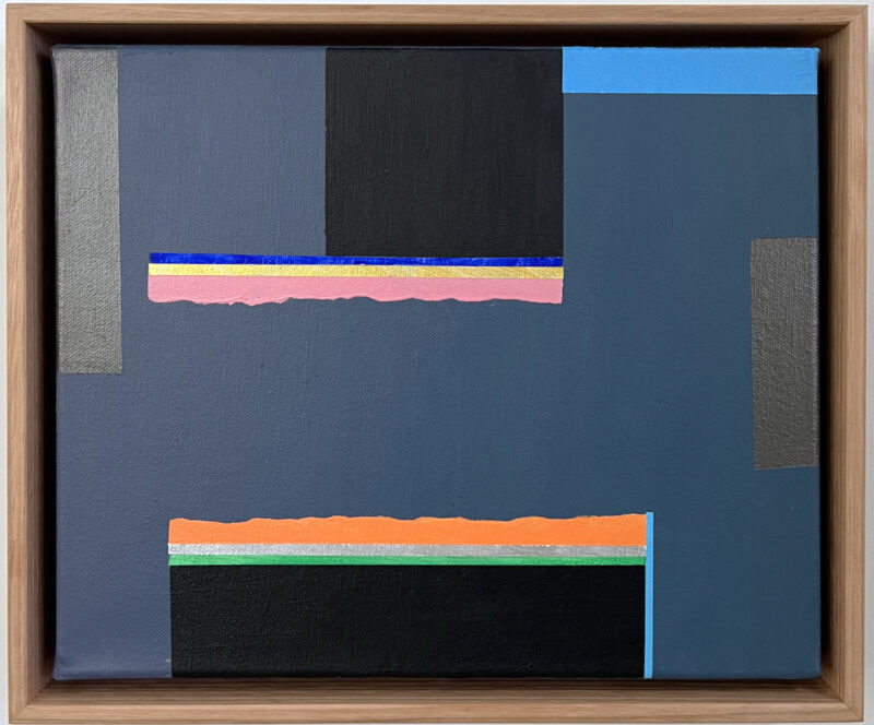 Virginia Cuppaidge 'Moonlight II' 2023 acrylic on canvas 24 x 30 cm