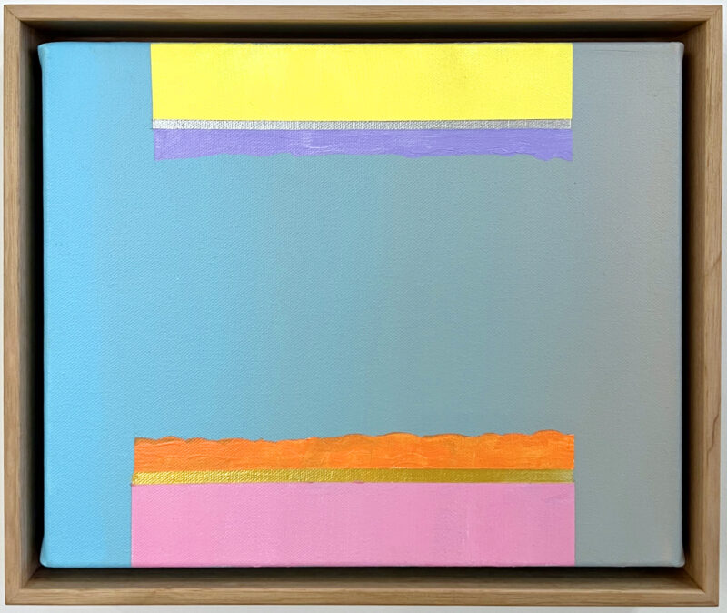 Virginia Cuppaidge 'Spring' 2023 acrylic on canvas 24 x 30 cm