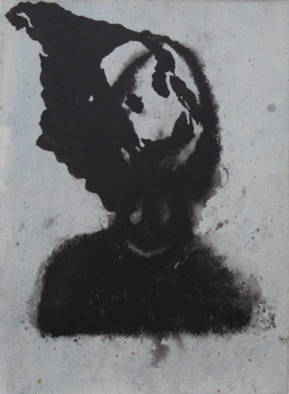 Rhys Lee SPIT SHINE #36 2016 Ink on paper 37 x 28 cm 