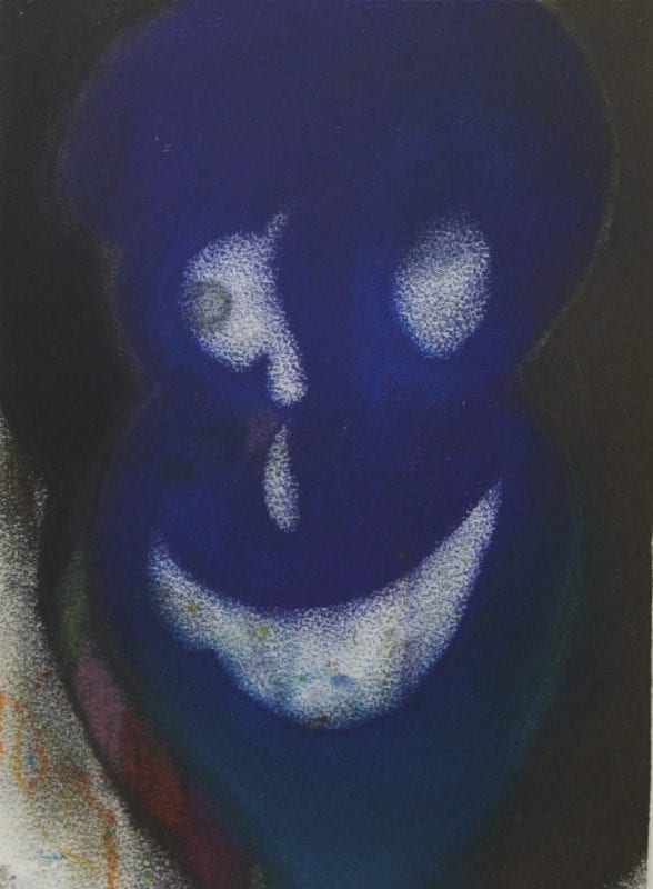 Rhys Lee SPIT SHINE #42 2016 Pastel on paper 28 x 19 cm 