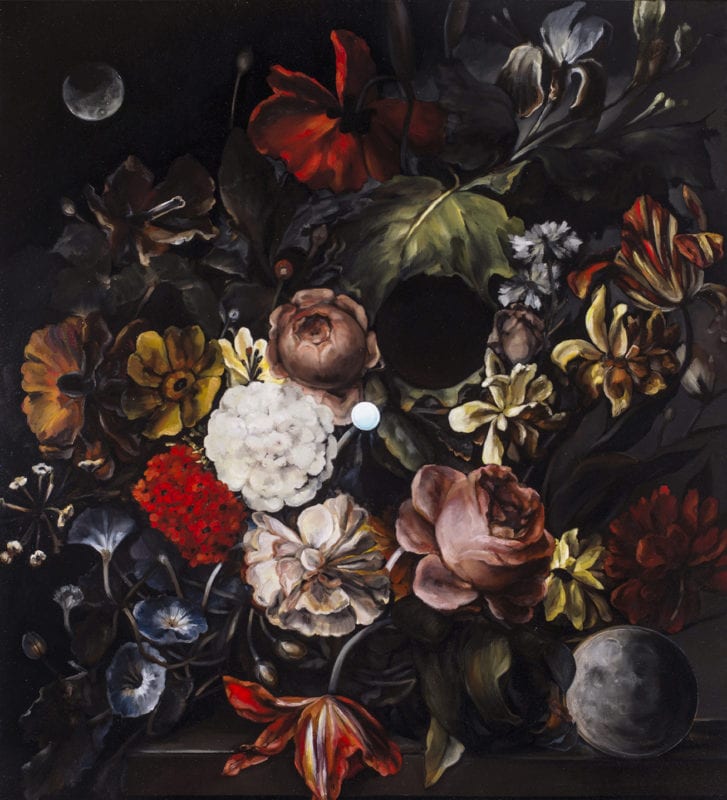 Karla Marchesi 'Deep Space, Small Death' 2017 Oil on canvas 89.7 x 80.1 cm $3,850
