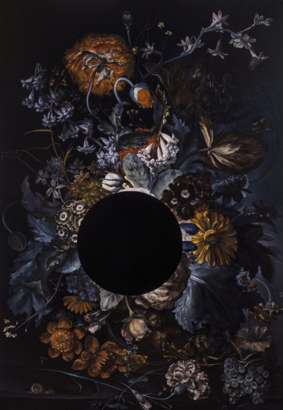 Karla Marchesi 'The Sense of an Ending' 2017 Oil and enamel on canvas 160 x 110 cm $5,900