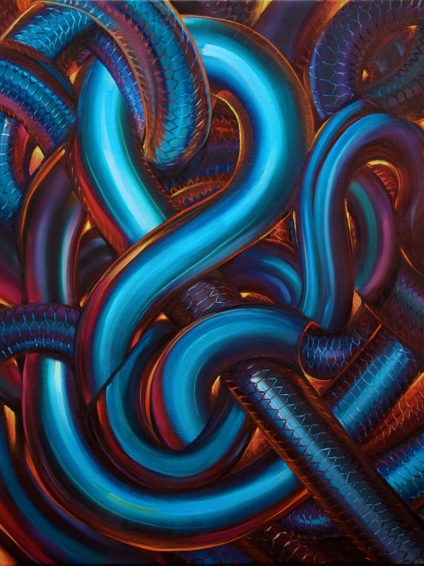 Karla Marchesi 'Allora' 2021 oil on linen 80 x 60 cm 