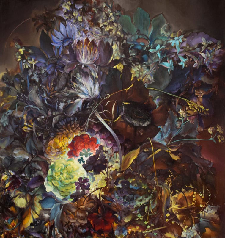 Karla Marchesi 'Executive function' 2018 oil on canvas 160 x 150 cm