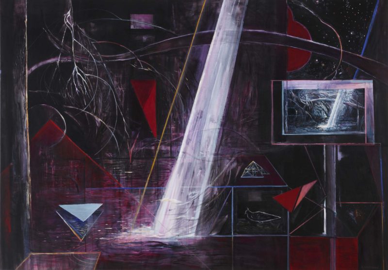 Wendy Stavrianos 'Memory of a room, almost forgotten' 2011 acrylic on canvas 187 x 267 cm 