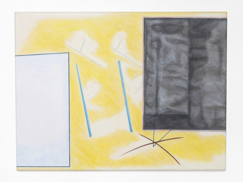 Martin George 'Mirror (the impression) ' 2022 acrylic on linen canvas 60 x 80 cm $1,800