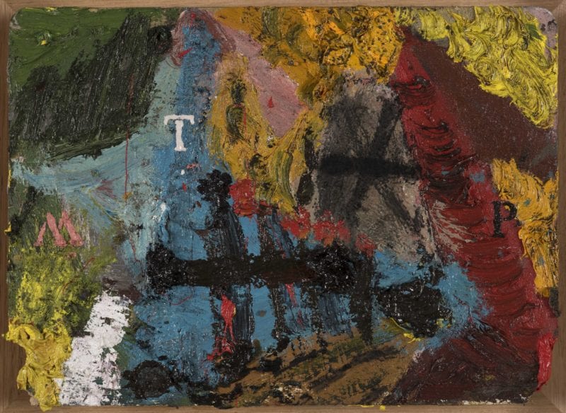 James Drinkwater 'More than paintings' 2020 oil on hardboard 21 x 29 cm