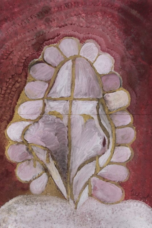 Rhys Lee 'Untitled' 2015 acrylic on paper 114 x 76 cm