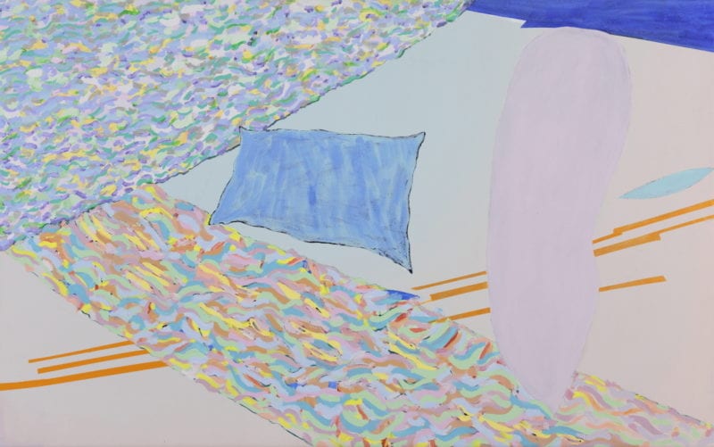 Virginia Cuppaidge 'From One Country to Another' 1984/5 Acrylic on canvas 114.5 x 183 cm $19,000