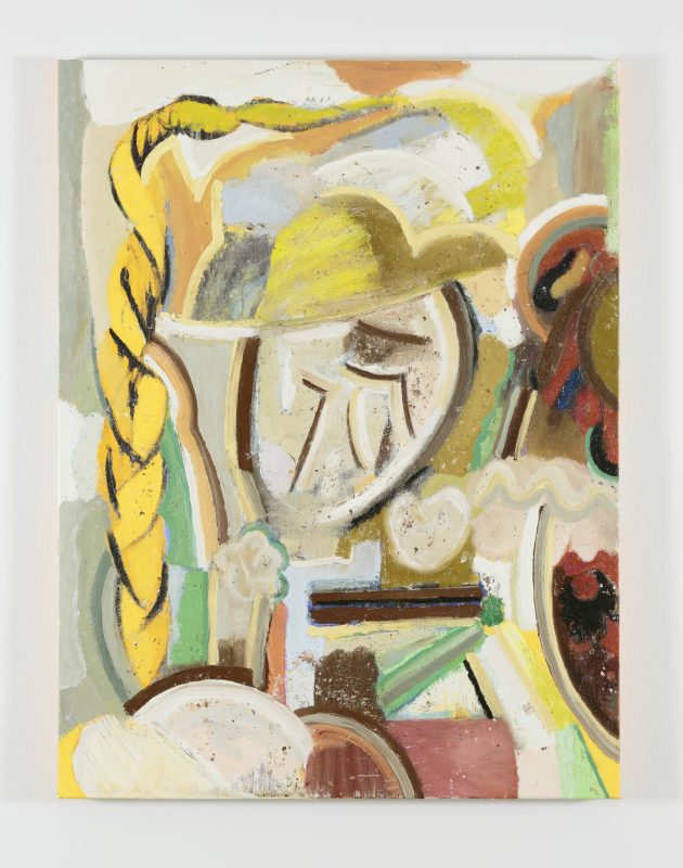 Pia Murphy 'Scarecrow harvest' 2024 oil on linen 106.5 x 81.3 cm $4,800