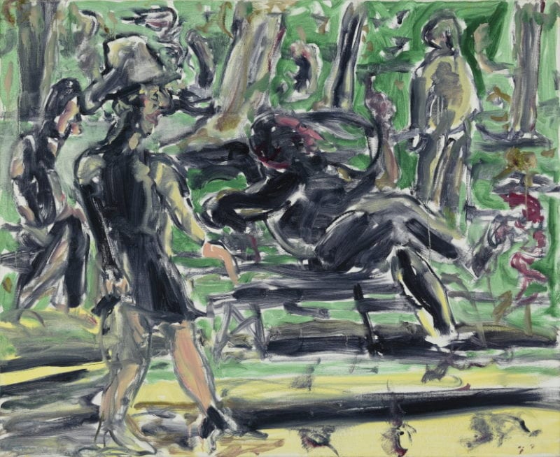 Kevin Connor 'Russell Square, London' 2012 oil on canvas 99.5 x 129 cm