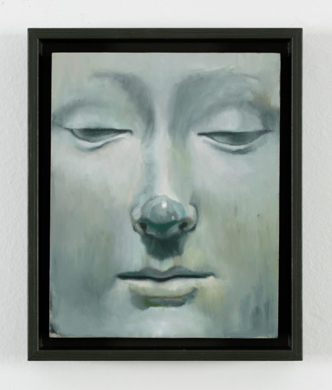 Kez Hughes 'Hypnos' 2025 oil on board 25 x 20 cm $1,900