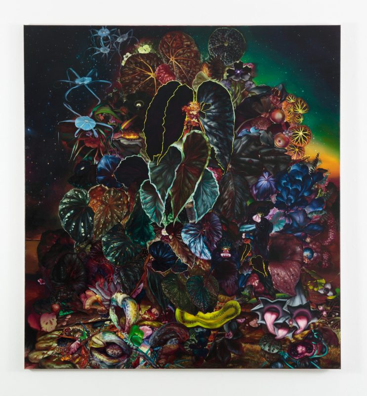 Karla Marchesi 'Midnight oil ' 2025 oil on linen 165 x 152 cm $8,800