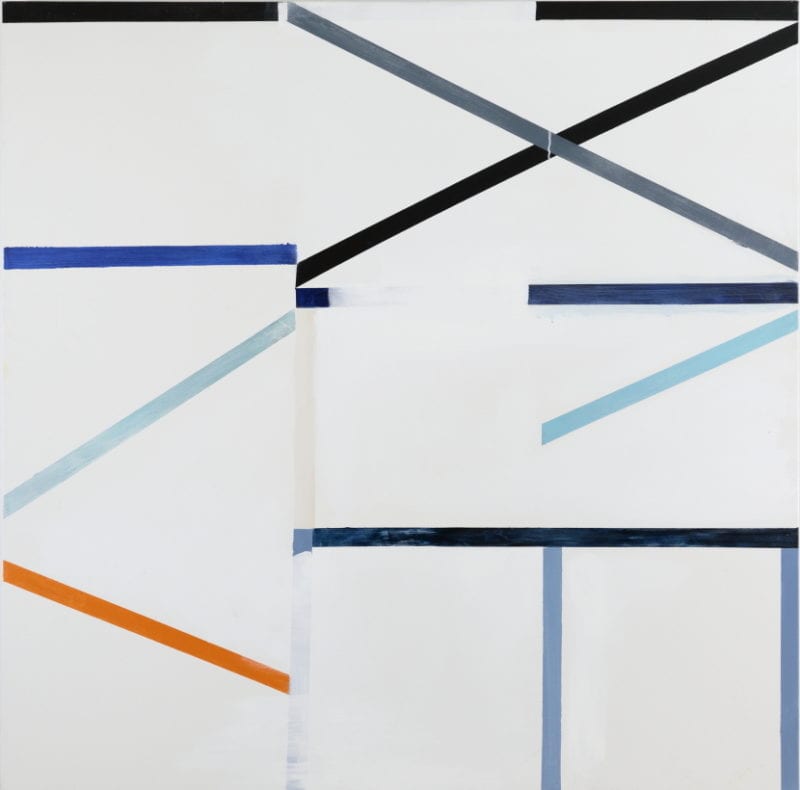 Antonia Sellbach 'Unstable Object #33
' 2019 acrylic on linen 150 x 150 cm