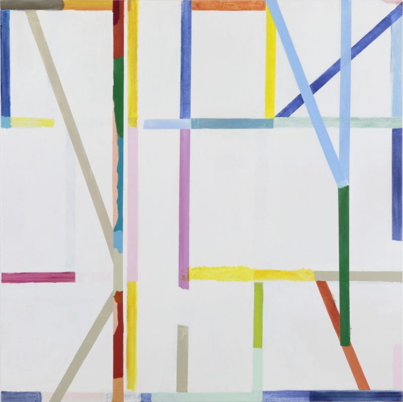 Antonia Sellbach 'Unstable Object #36
' 2019 acrylic on linen 150 x 150 cm