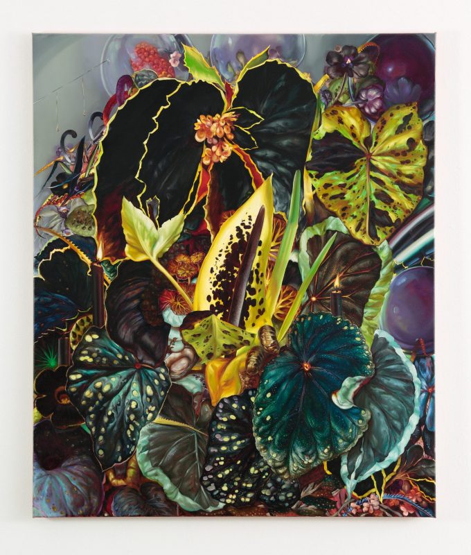 Karla Marchesi 'Electric boogaloo' 2025 oil on canvas 120 x 100 cm $5,500