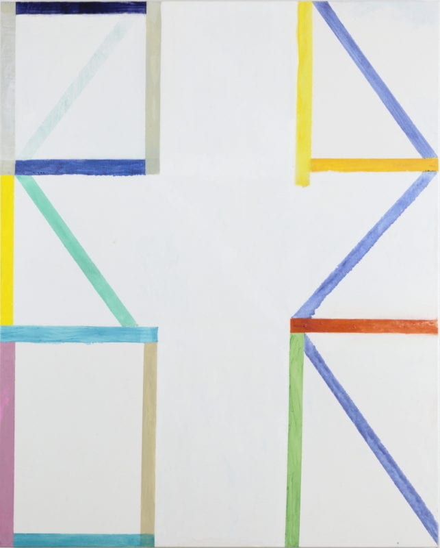 Antonia Sellbach 'Unstable Object #37
' 2019 acrylic on linen 141 x 114 cm