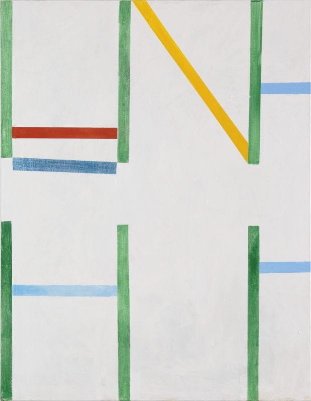 Antonia Sellbach 'Unstable Object #28
' 2019 acrylic on linen 133 x 102 cm