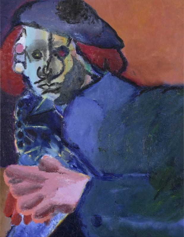 Rhys Lee 'A Dutch draughtsman, painter & printmaker' 2019 oil on canvas 85 x 66 cm