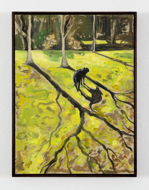 Tai Snaith 'In the neighbourhood of awe' 2025 oil on linen board, framed 40.5 x 30.5 cm $1,900