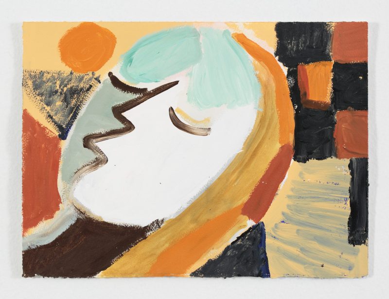 Pia Murphy 'Studio drawing 5' 2025 mixed media on paper 28 x 37.5 cm $590 unframed, $890 framed