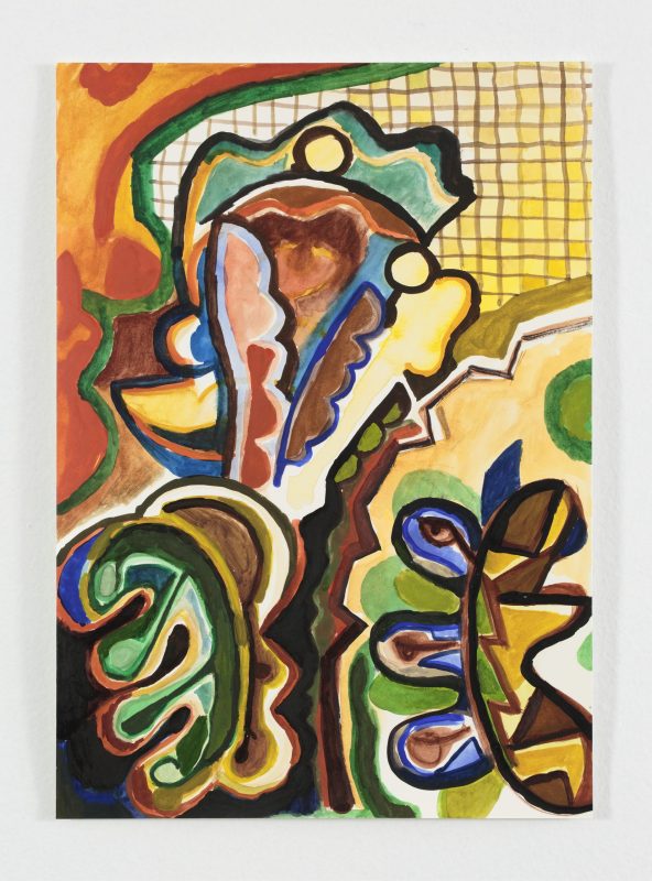 Pia Murphy 'Studies from Greece 7' 2023 watercolour on Hahnemule paper 40 x 30 cm $690 unframed, $990 framed