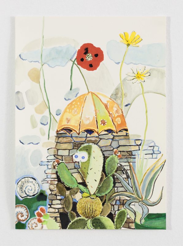 Pia Murphy 'Studies from Greece 10' 2023 watercolour on Hahnemule paper 40 x 30 cm $690 unframed, $990 framed