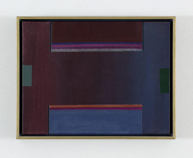 Virginia Cuppaidge 'Nightfall' 2025 acrylic on canvas, framed 31 x 41 cm $3,000