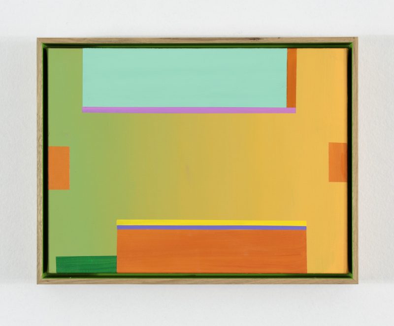Virginia Cuppaidge 'Autumn afternoon' 2025 acrylic on canvas, framed 31 x 41 cm $3,000