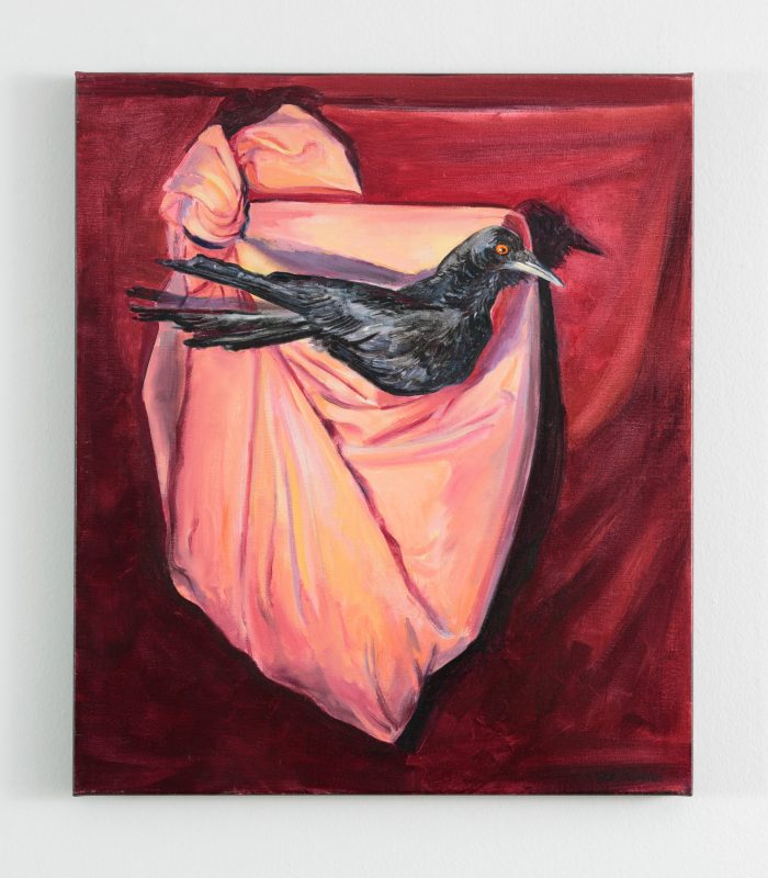 Wendy Stavrianos 'Wild gathering' 2004 oil on linen 72 x 61 cm $5,500