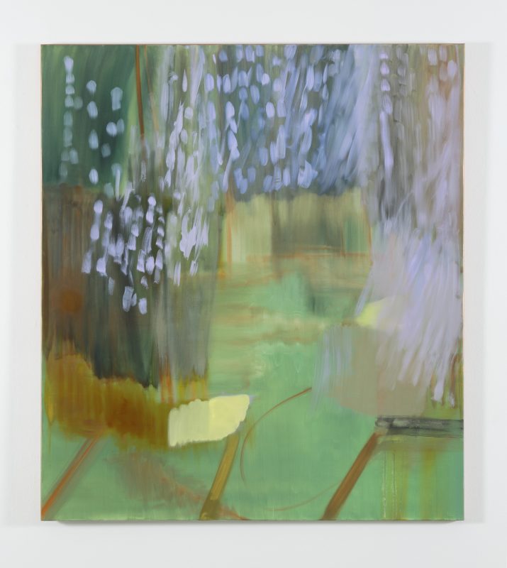 Elyss McCleary 'Wwiisstteerriiaa ddrreeaamm sshheedd' 2026 oil on linen 137 x 122 cm $6,500