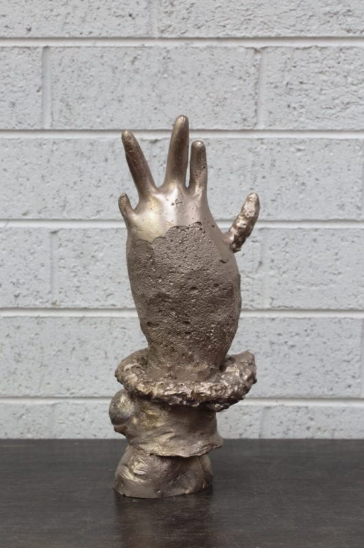 Rhys Lee SPIT SHINE #7 2016 Bronze, edition of 2 + AP 38 x 15 x 16 cm