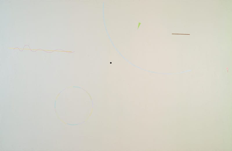 Virginia Cuppaidge 'Lilika' 1981 Acrylic on canvas 198 x 304 cm