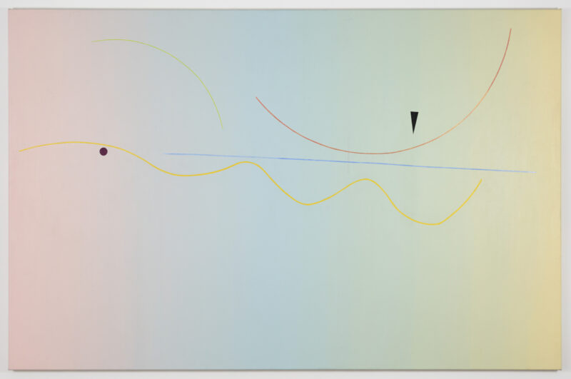 Virginia Cuppaidge 'Grand Street Dawn' 1982 Acrylic on canvas 198 x 304 cm