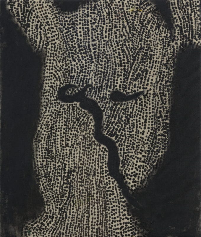 Rhys Lee SPIT SHINE #12 2016 Oil on linen 102 x 86.5 cm