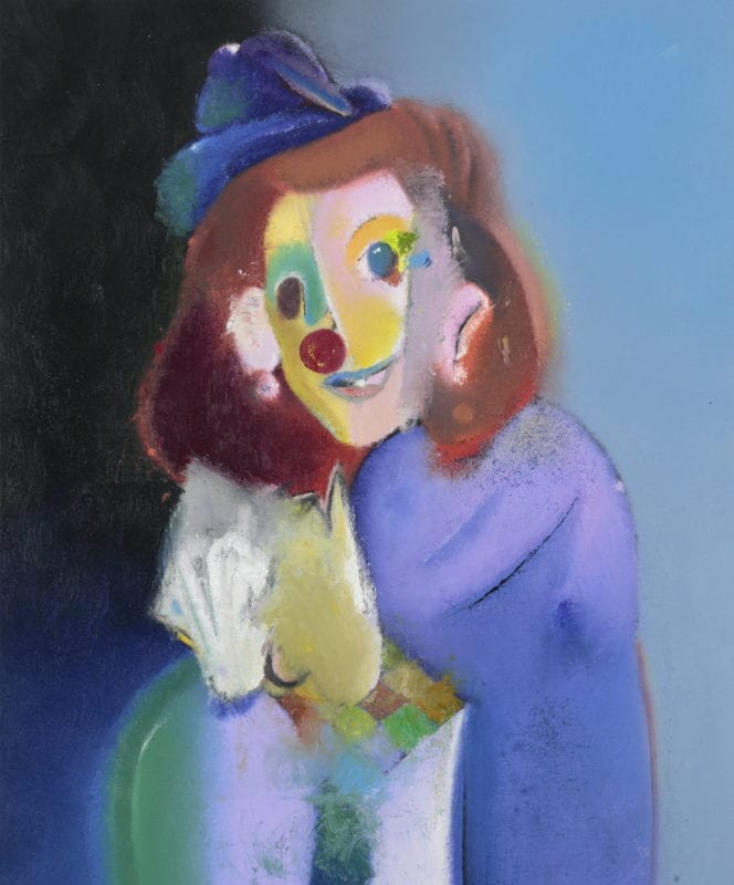 Rhys Lee 'A New Day ' 2020 oil on canvas 101 x 84 cm