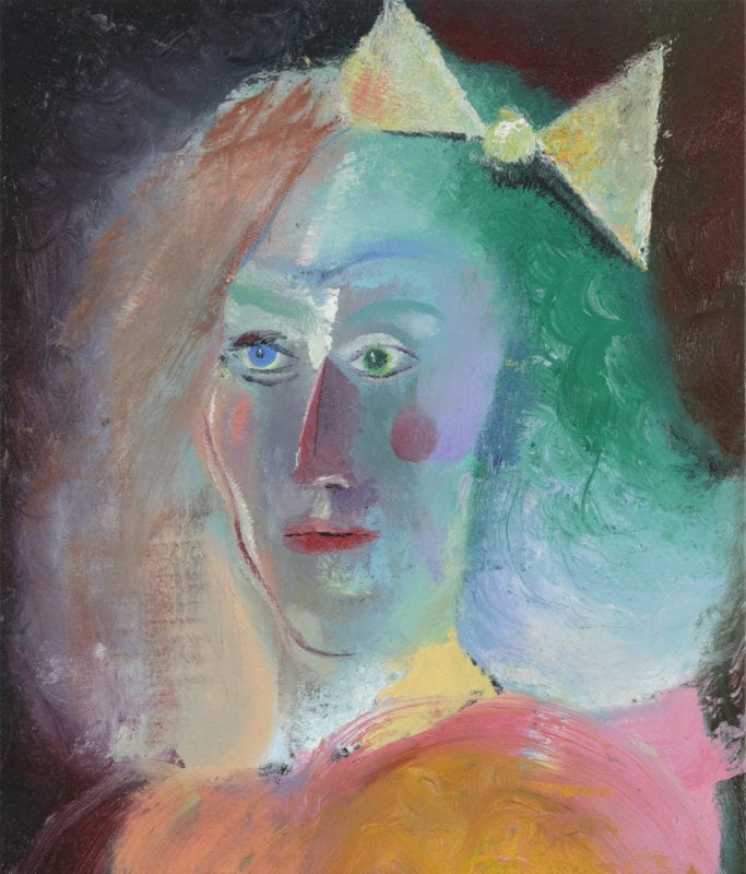 Rhys Lee 'The Emperor’s Elephant ' 2020 oil on canvas 76 x 65 cm