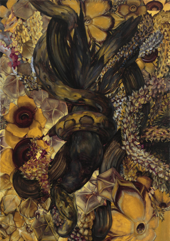 Karla Marchesi 'Embrace' 2021 oil on canvas 85 x 60 cm $3,800