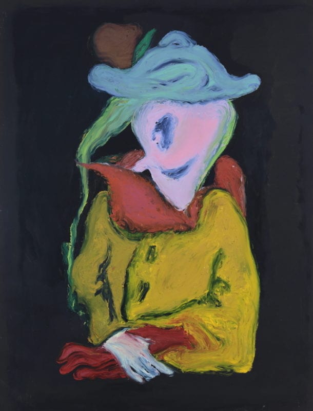 Rhys Lee 'Painting #5' 2017 oil on canvas 126 x 90 cm