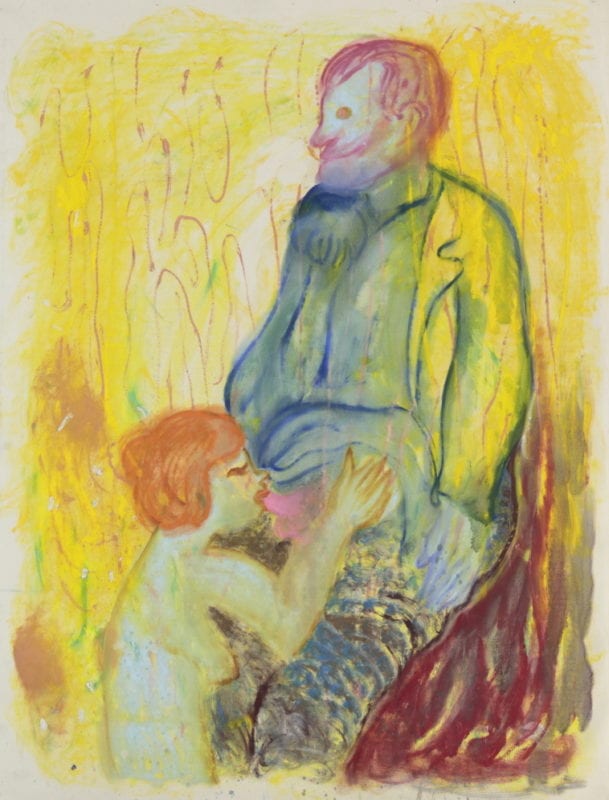 Rhys Lee 'Painting 3' 2017 Oil on canvas 129 x 97 cm